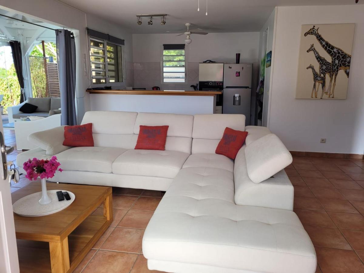 סן-פרנסואה Villa Ste Marthe Avec Piscine, Grande Terrasse, Jardin Intime Et Citerne D'Eau מראה חיצוני תמונה